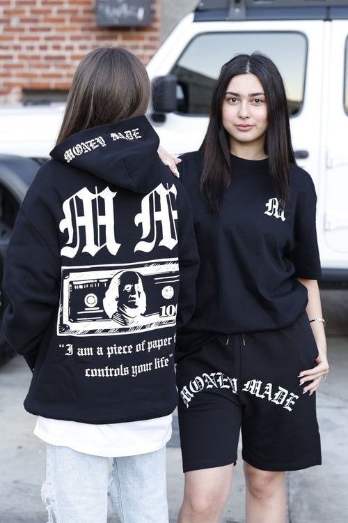 Money Made Logo Sweat Shorts