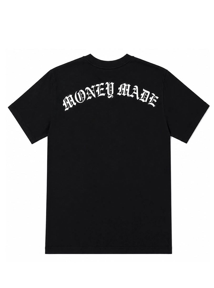 Money Made Logo T-Shirt — Black